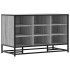 Banco zapatero madera de ingeniería gris sonoma 84x40x53,5