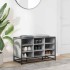 Banco zapatero madera de ingeniería gris sonoma 84x40x53,5