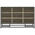 Banco zapatero madera de ingeniería roble sonoma 84x40x53,5