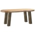 Patas para mesa de centro 4 uds acero acero natural 42