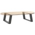Patas de mesa centro forma U 2uds acero antracita 70x(30-31)