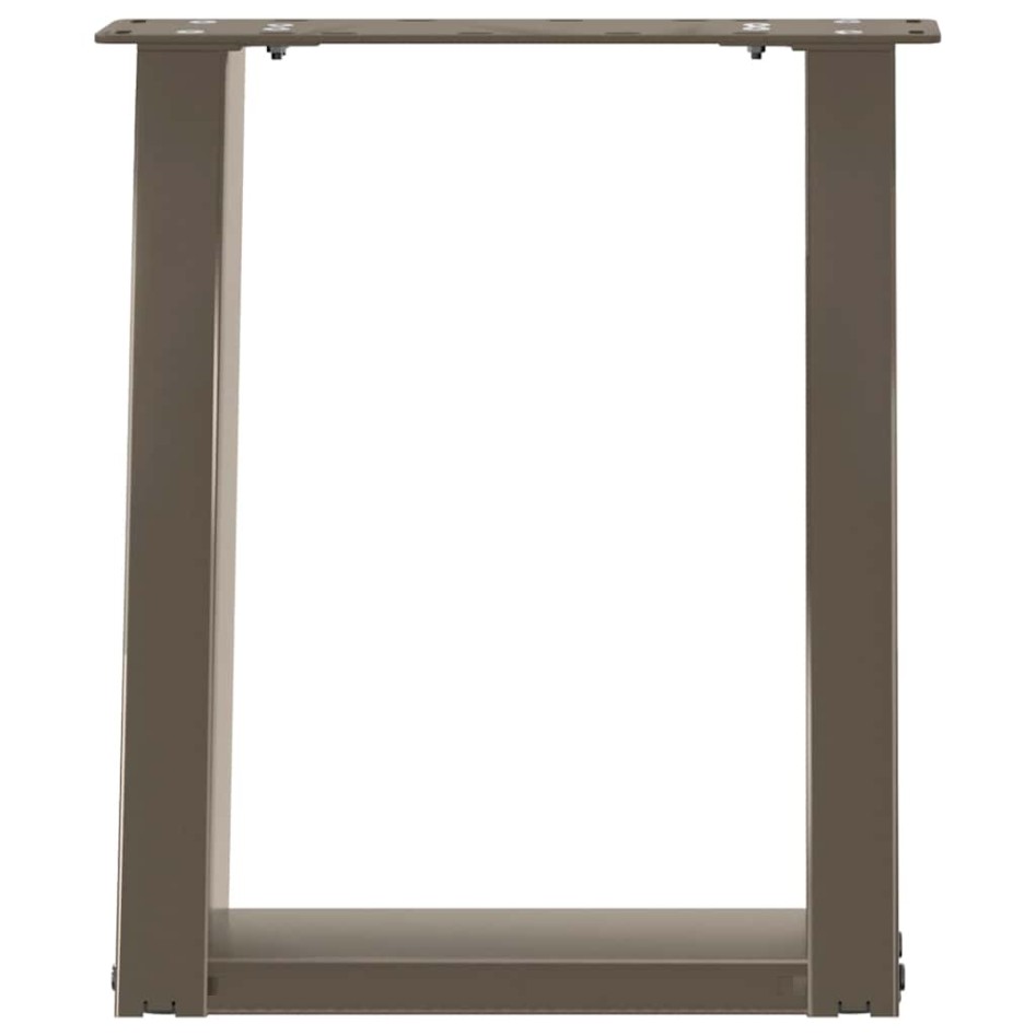 Patas para mesa de centro en forma de U 2 uds antracita