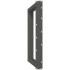 Patas para mesa comedor forma U 2uds antracita 70x(72-73)