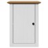 Armario de pared para baño BODO blanco y marrón 44x30x60