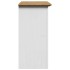 Armario de pared para baño BODO blanco y marrón 44x30x60