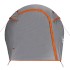 Tienda de campaña túnel 2 personas impermeable gris y