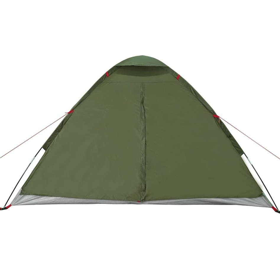 Tienda de campaña iglú para 4 personas impermeable verde