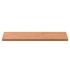 Tablero rectangular de madera maciza de haya 80x40x2,5
