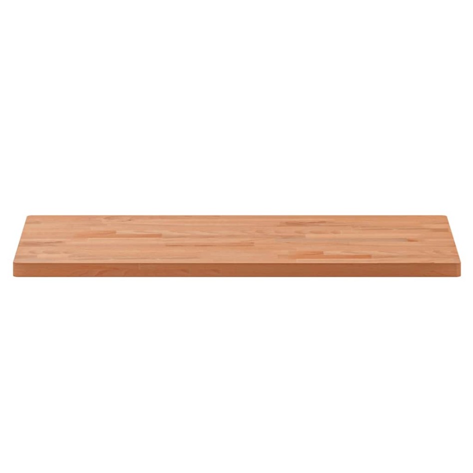 Tablero rectangular de madera maciza de haya 80x40x2,5