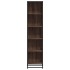 Estantería madera ingeniería roble marrón 40x35x170,5