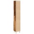 Armario de baño madera de ingeniería envejecida 30x30x190