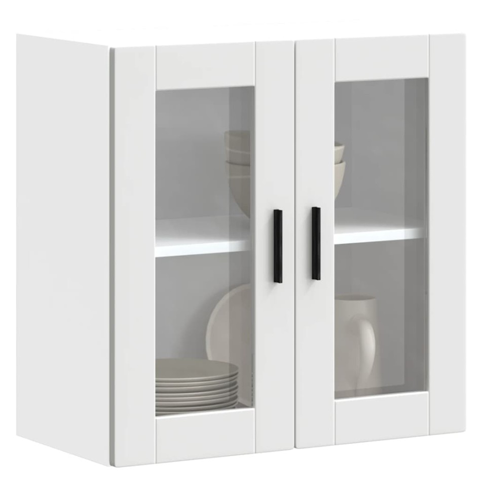 Armario de pared para cocina con puerta de cristal Porto