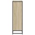 Armario de libros contrachapada color roble 65,5x33x107,5