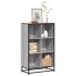 Estantería madera de ingeniería gris sonoma 65,5x33x107,5