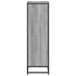 Estantería madera de ingeniería gris sonoma 65,5x33x107,5