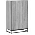 Estantería madera de ingeniería gris sonoma 65,5x33x107,5