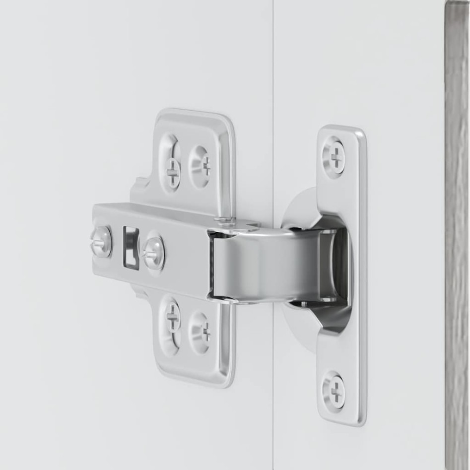 Armario de pared para cocina puerta cristal Porto gris