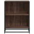 Estantería madera de ingeniería color marrón roble 60x35x76