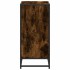Estantería madera ingeniería color roble ahumado 60x35x76