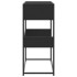 Mesa consola de madera contrachapada negro 90x35x80
