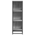 Estantería madera de ingeniería gris Sonoma 33,5x33x107,5