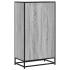 Estantería madera ingeniería gris sonoma 60x35x107,5