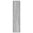 Estantería de madera de ingeniería gris sonoma 89x24x101,5