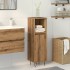 Armario de baño madera de ingeniería roble artisan 30x30x100