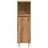Armario de baño madera de ingeniería roble artisan 30x30x100