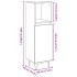 Armario de baño madera de ingeniería roble artisan 30x30x100