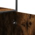 Aparador alto madera de ingeniería y metal 35,5x35x139