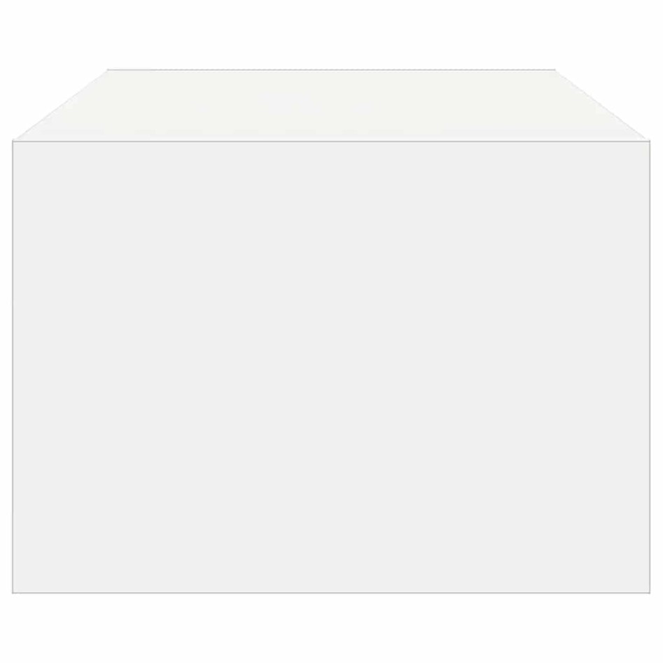 Mueble de TV con luces LED blanco 100X35,5x25