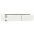 Mueble de TV con luces LED blanco 100X35,5x25