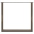 Patas mesa centro forma U 2uds acero natural 80x(72-73)cm