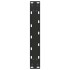Patas de mesa de centro forma U 2uds acero negro 40x(30-31)