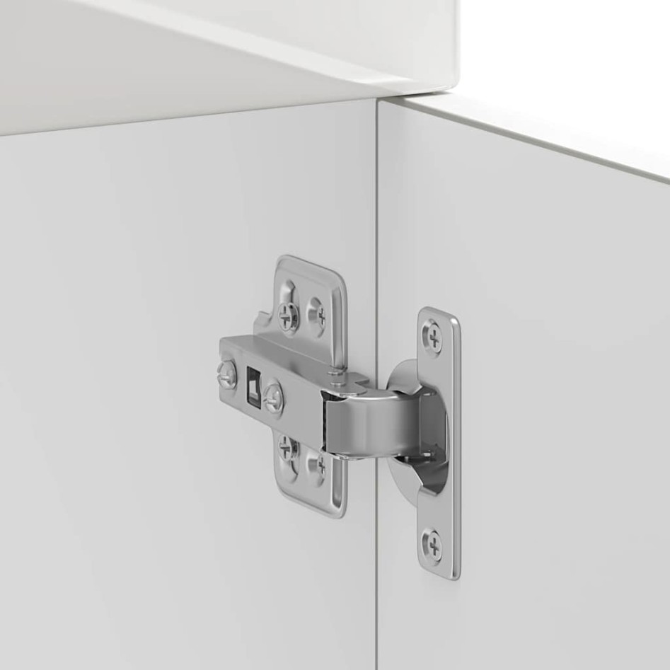 Mueble bajo cocina Kalmar madera ingeniería blanca alto