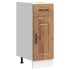 Mueble bajo de cocina Kalmar de madera antigua de