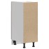 Mueble bajo de cocina Kalmar de madera antigua de