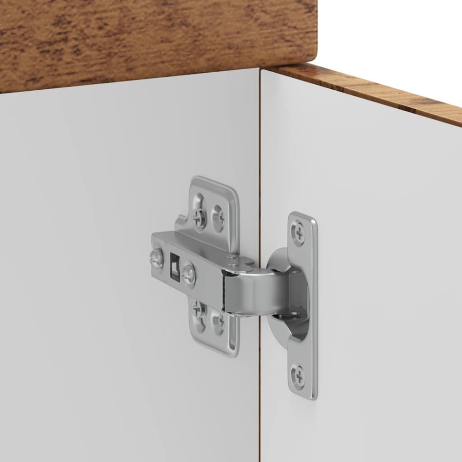 Mueble bajo de cocina Kalmar de madera antigua de