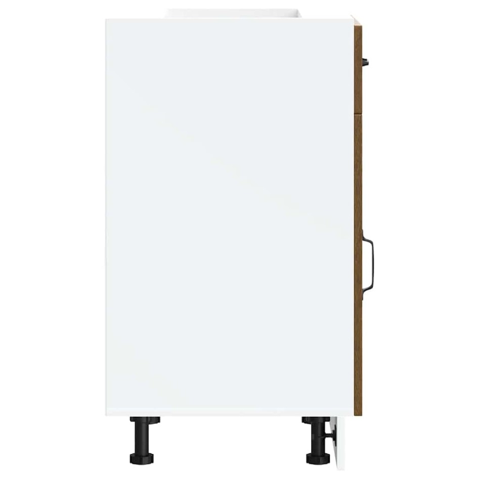 Mueble bajo de cocina Kalmar madera de ingeniería roble