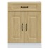 Mueble bajo de cocina Kalmar madera ingeniería de roble