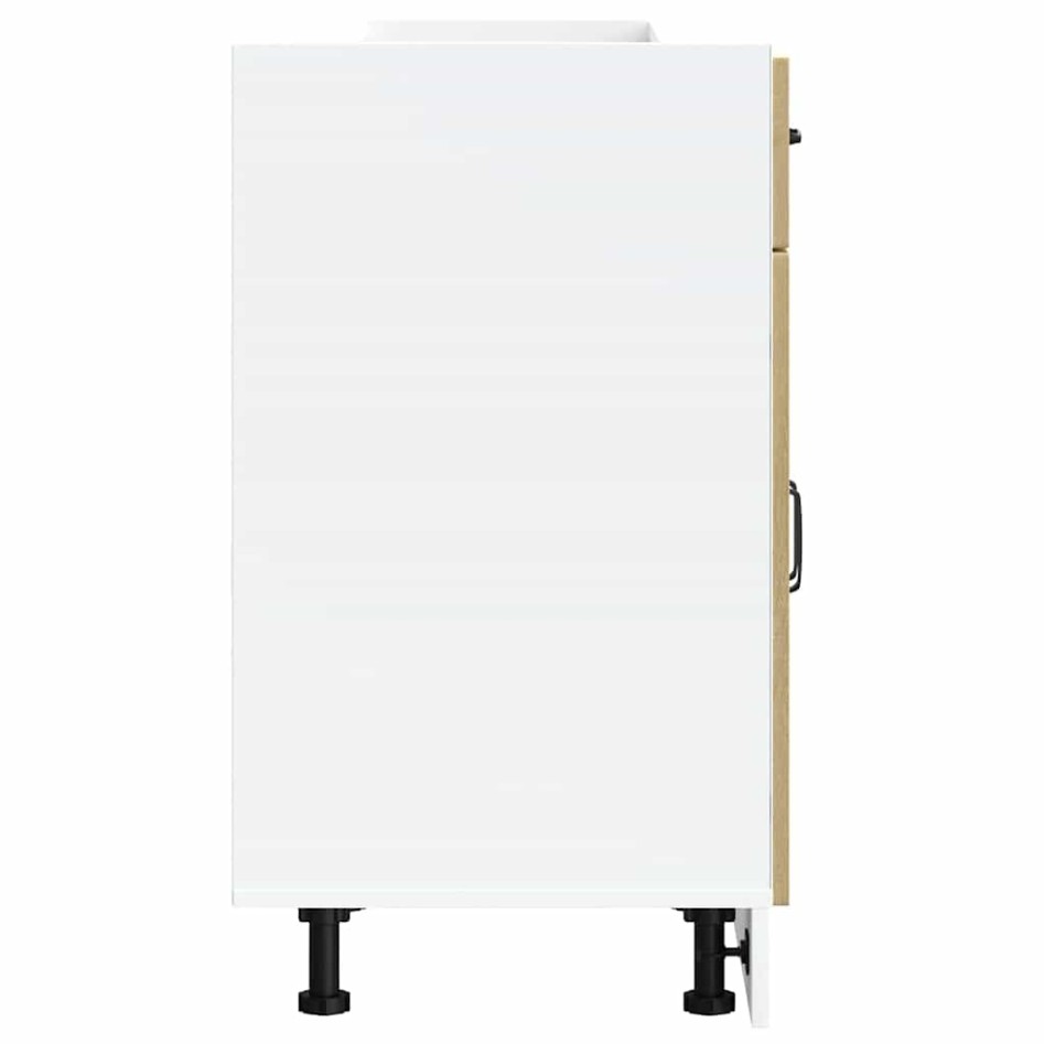 Mueble bajo de cocina Kalmar madera ingeniería de roble