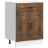 Mueble bajo de cocina Kalmar de madera ingeniería roble