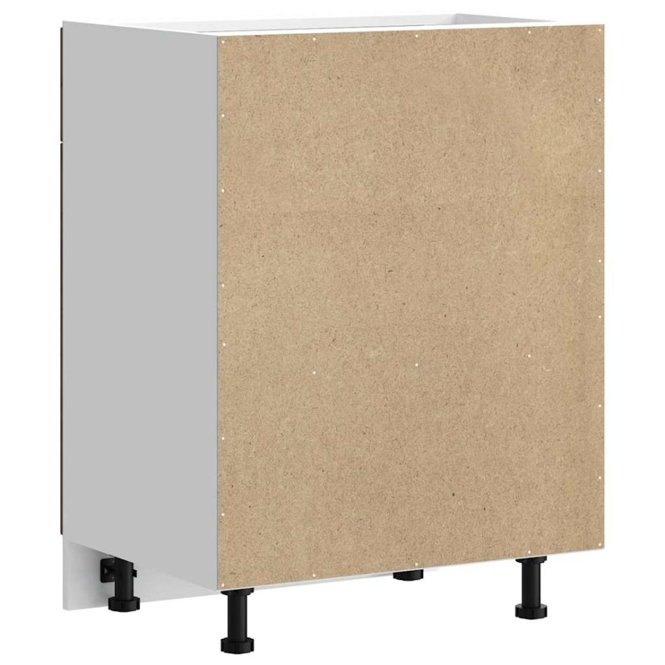 Mueble bajo de cocina Kalmar de madera ingeniería roble