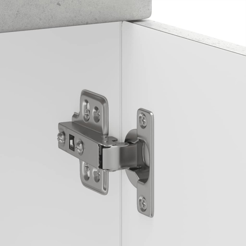 Mueble bajo de cocina Kalmar madera de ingeniería gris