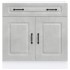 Mueble bajo de cocina Kalmar madera de ingeniería gris