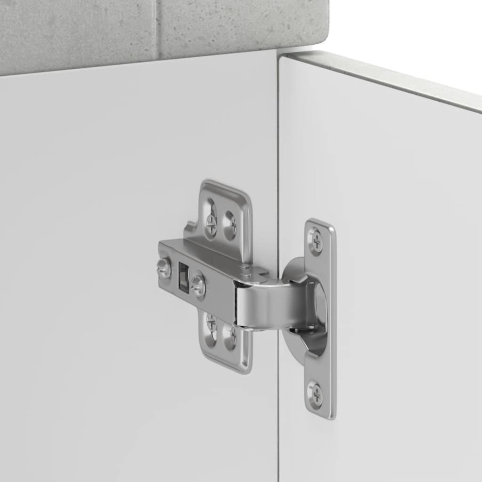 Mueble bajo de cocina Kalmar madera de ingeniería gris