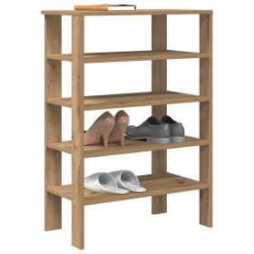 Zapatero artesanal de madera contrachapada 61x32x87,5