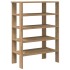 Zapatero artesanal de madera contrachapada 61x32x87,5