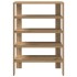 Zapatero artesanal de madera contrachapada 61x32x87,5